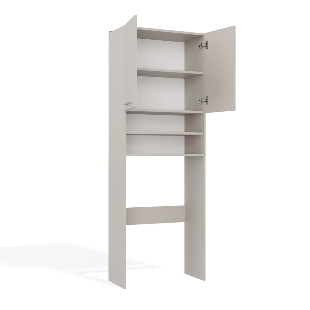 Meuble pour machine à laver 180X64X30 cm beige
