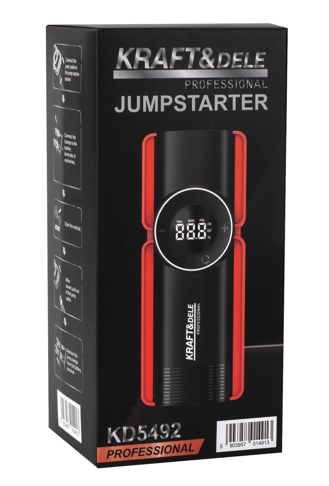 Dispositif Multifonctions / Démarreur De Batterie 1200a